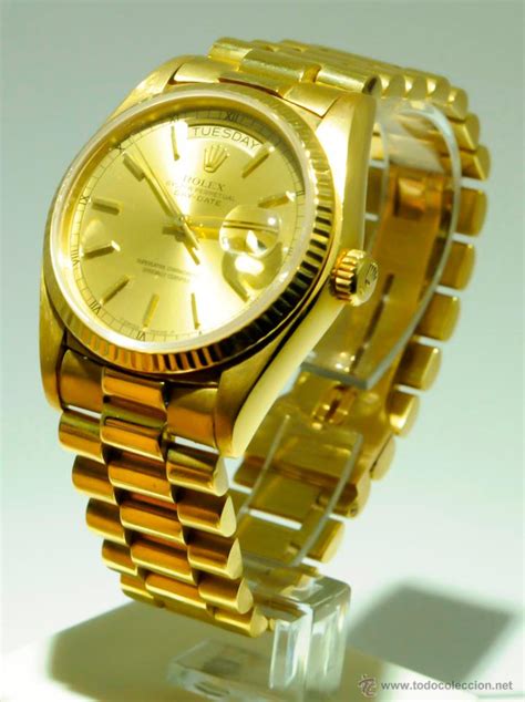 vendo rolex president acciaio e oro|reloj rolex presidencial precio.